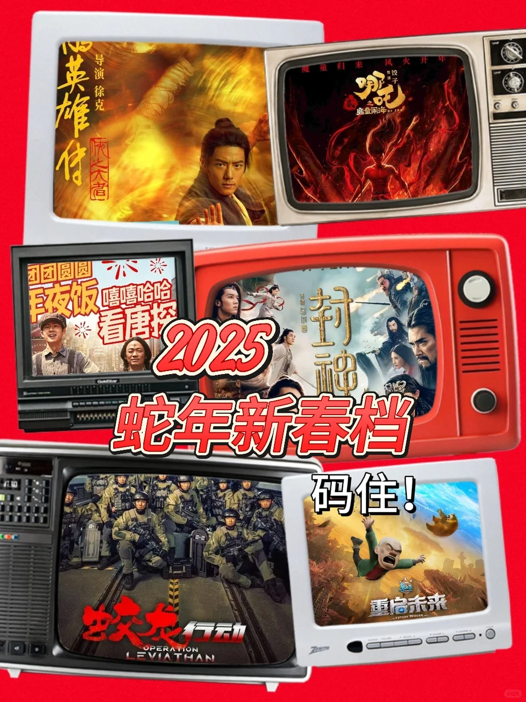 2025新春贺岁档!哪一部是你的首选?