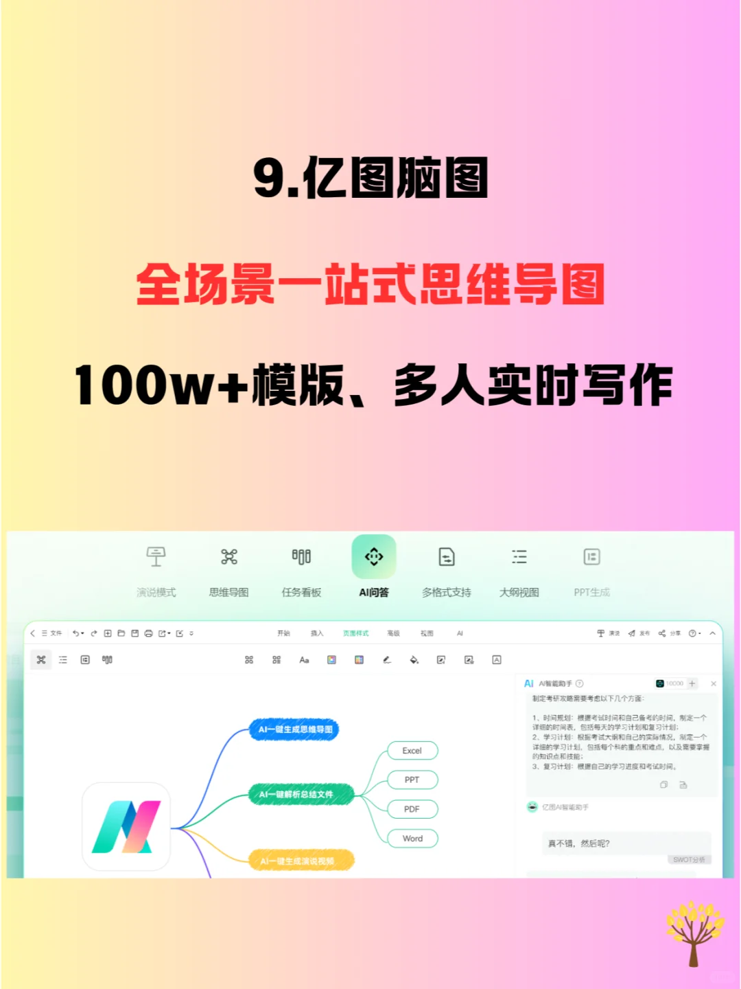 10大AI神器解锁提效赚钱秘籍💰!2024必备