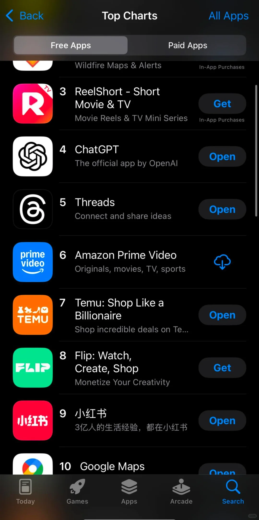 😳小红书美国总榜第1了??