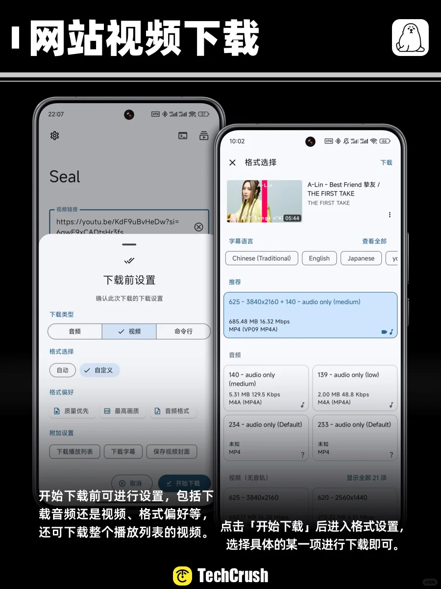 📲可能是安卓最好用的视频下载器Seal