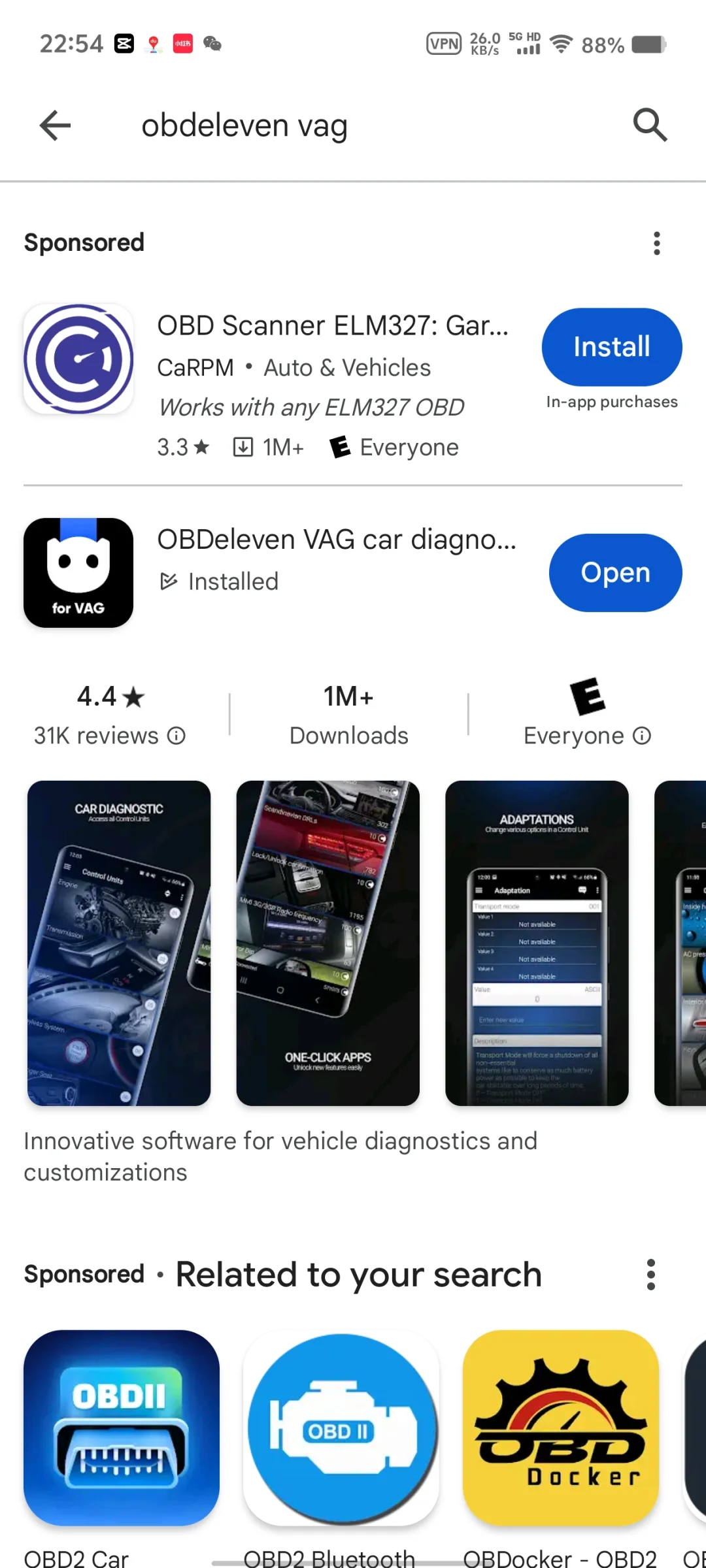 obdeleven安卓版下载流程