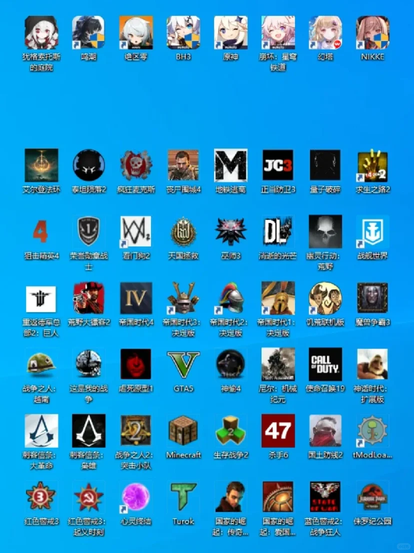 一个小女生的桌面变成这样正常吗？