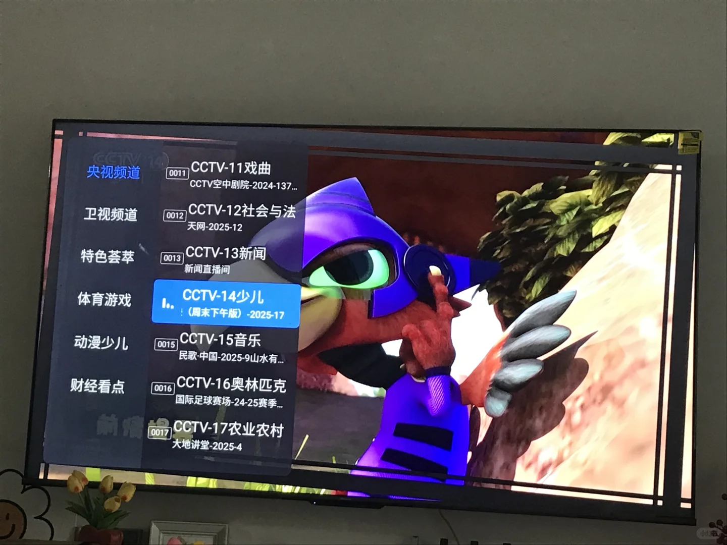 终于可以看电视直播了！