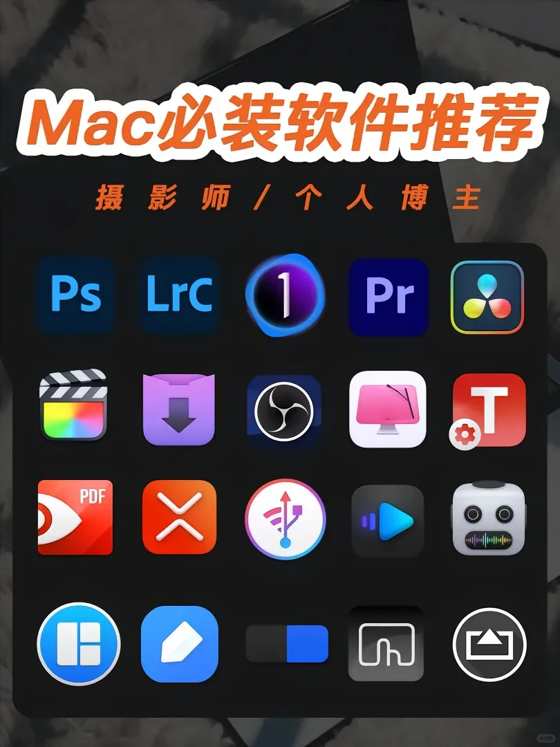 【Mac20款神仙软件】让你的工作事半功倍！