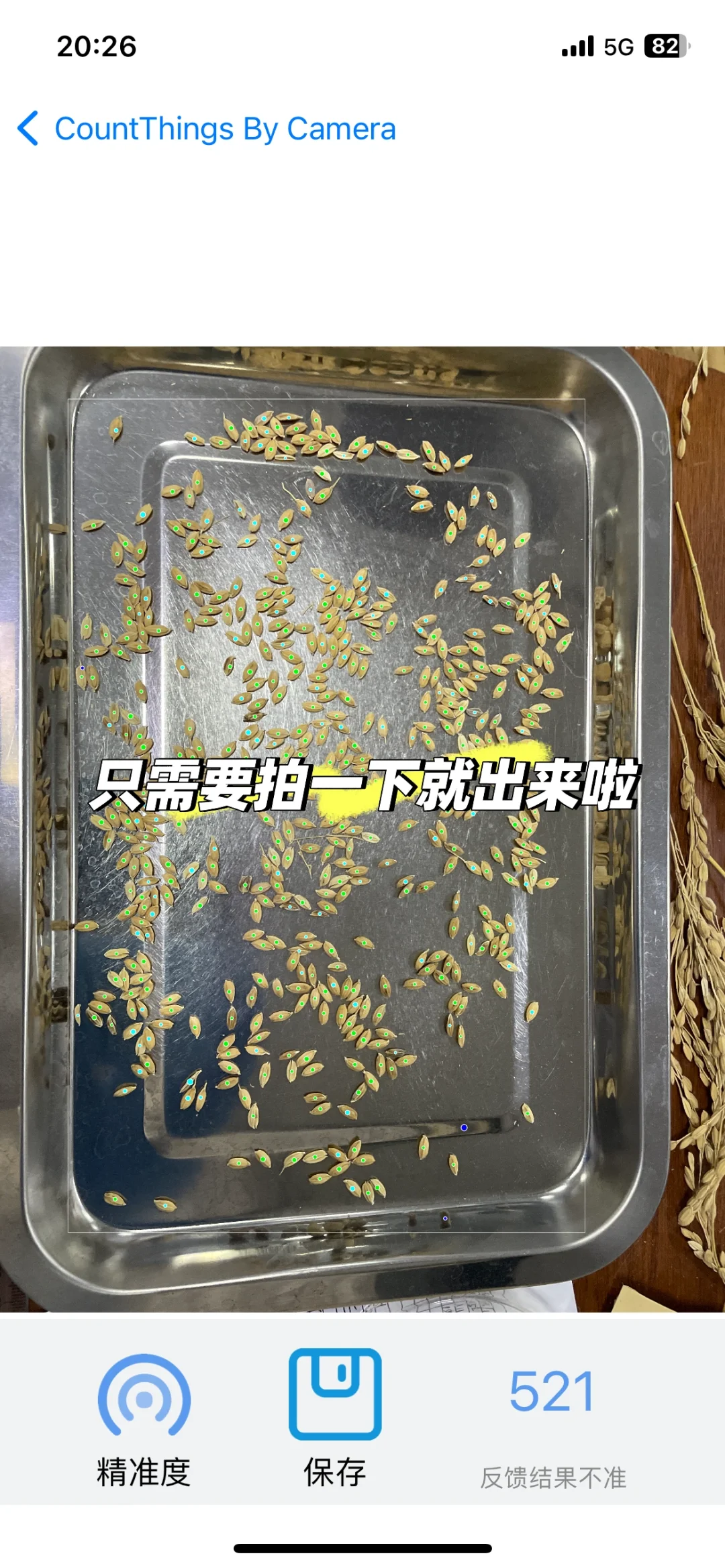 5秒得到穗粒数的小妙招