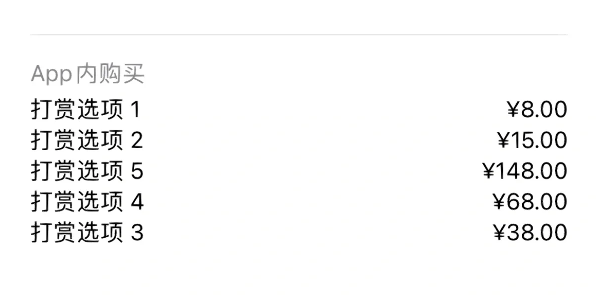 一款免费好用无广告iOS app,有人会打赏吗?