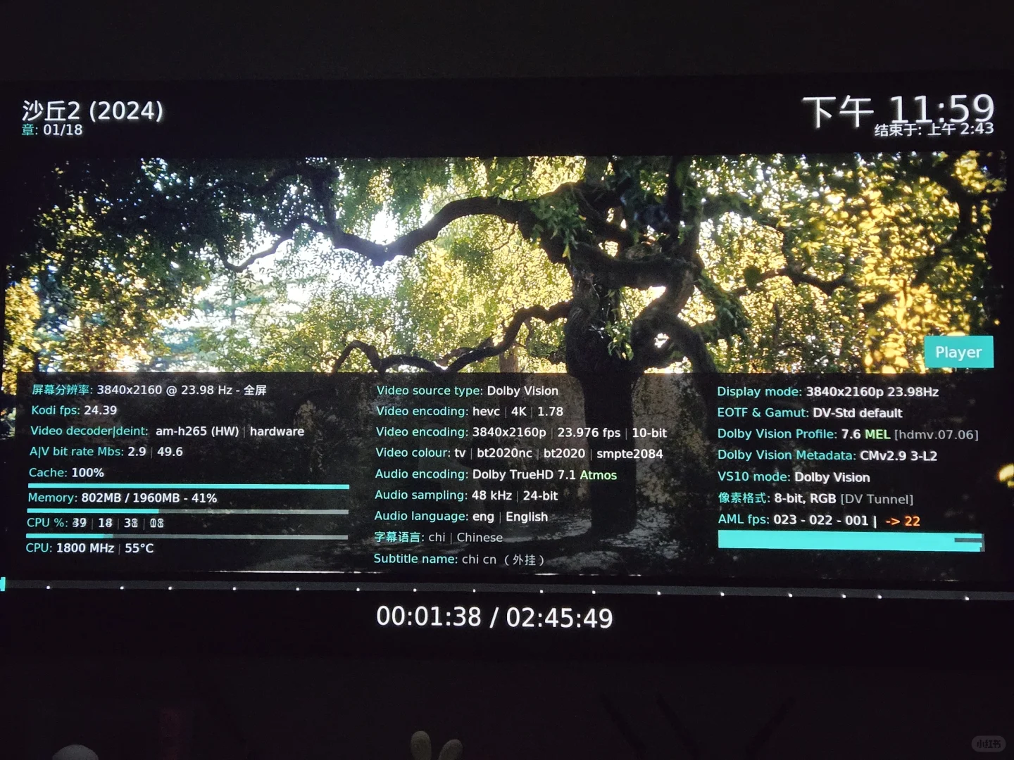 coreelec刷机成功点亮双杜比，最强盒子