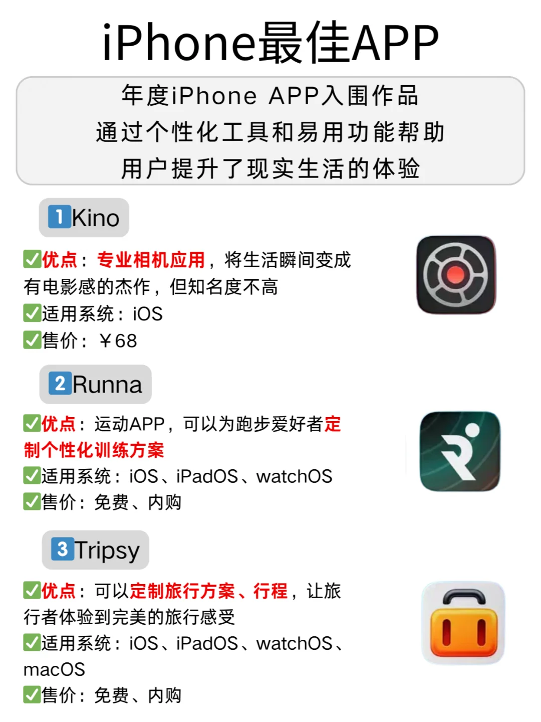 千万别错过，Apple年度最佳应用公布！