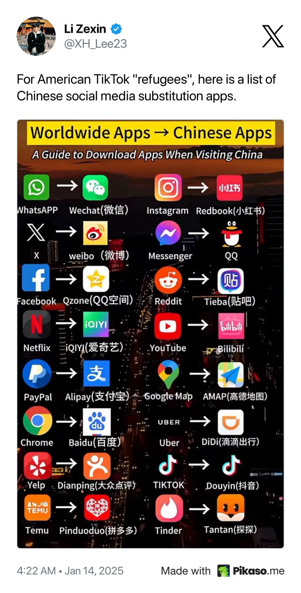heyfriends，if you want to use China apps