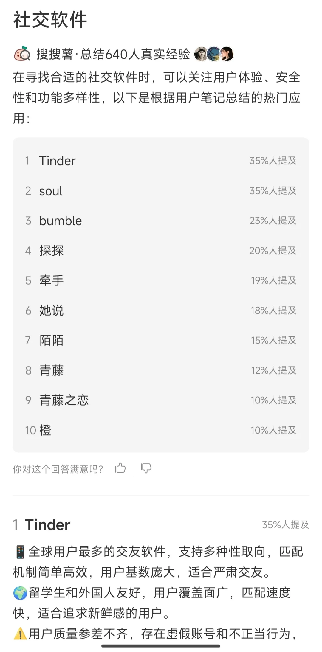 当代年轻人的社交软件