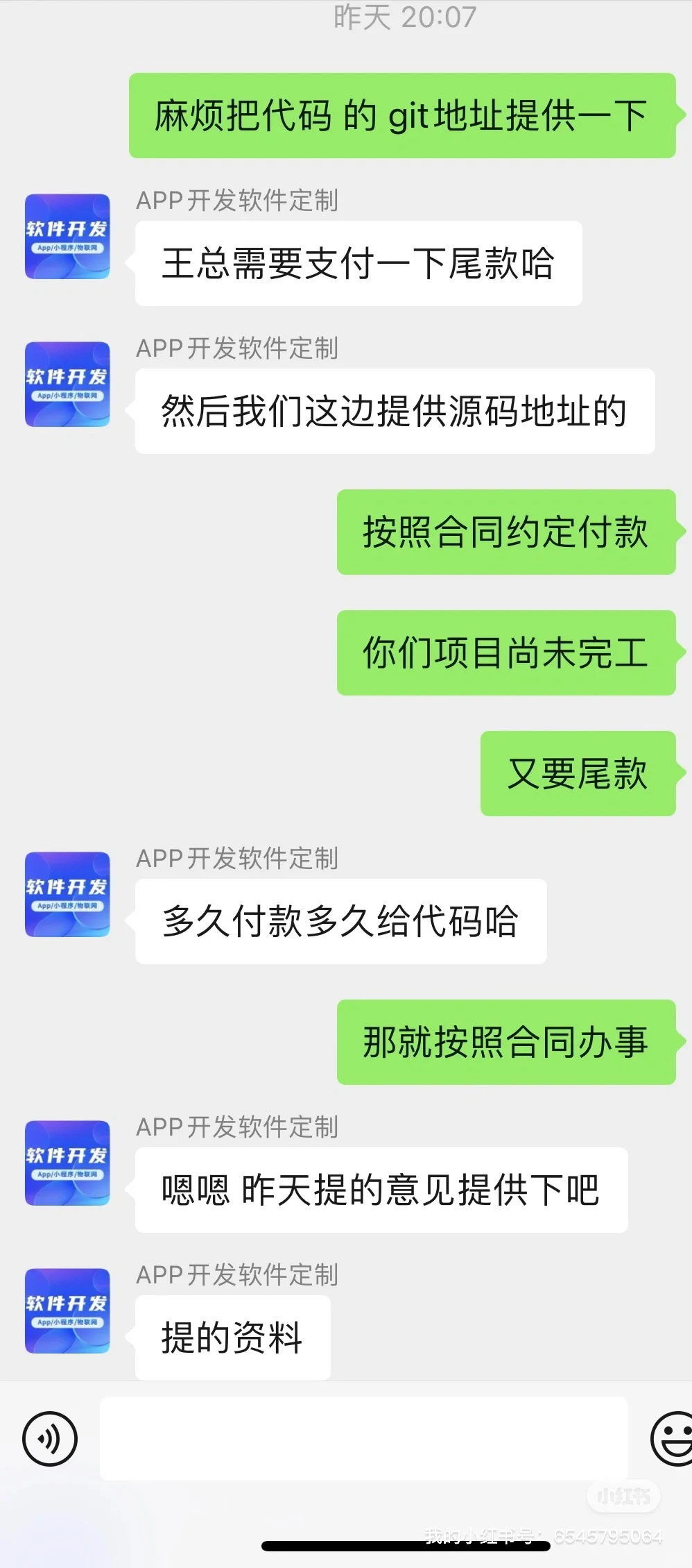软件开发被骗