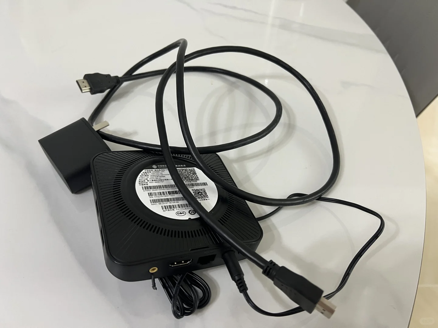 电视机顶盒全新带HDMI线和电源线没有遥控器