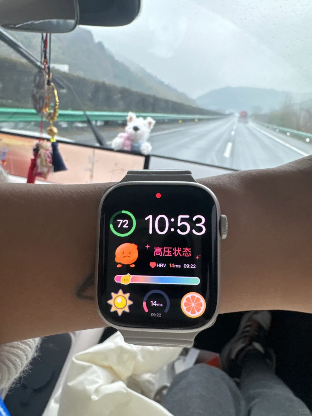 找到了！！每15分钟自动更新HRV值的app