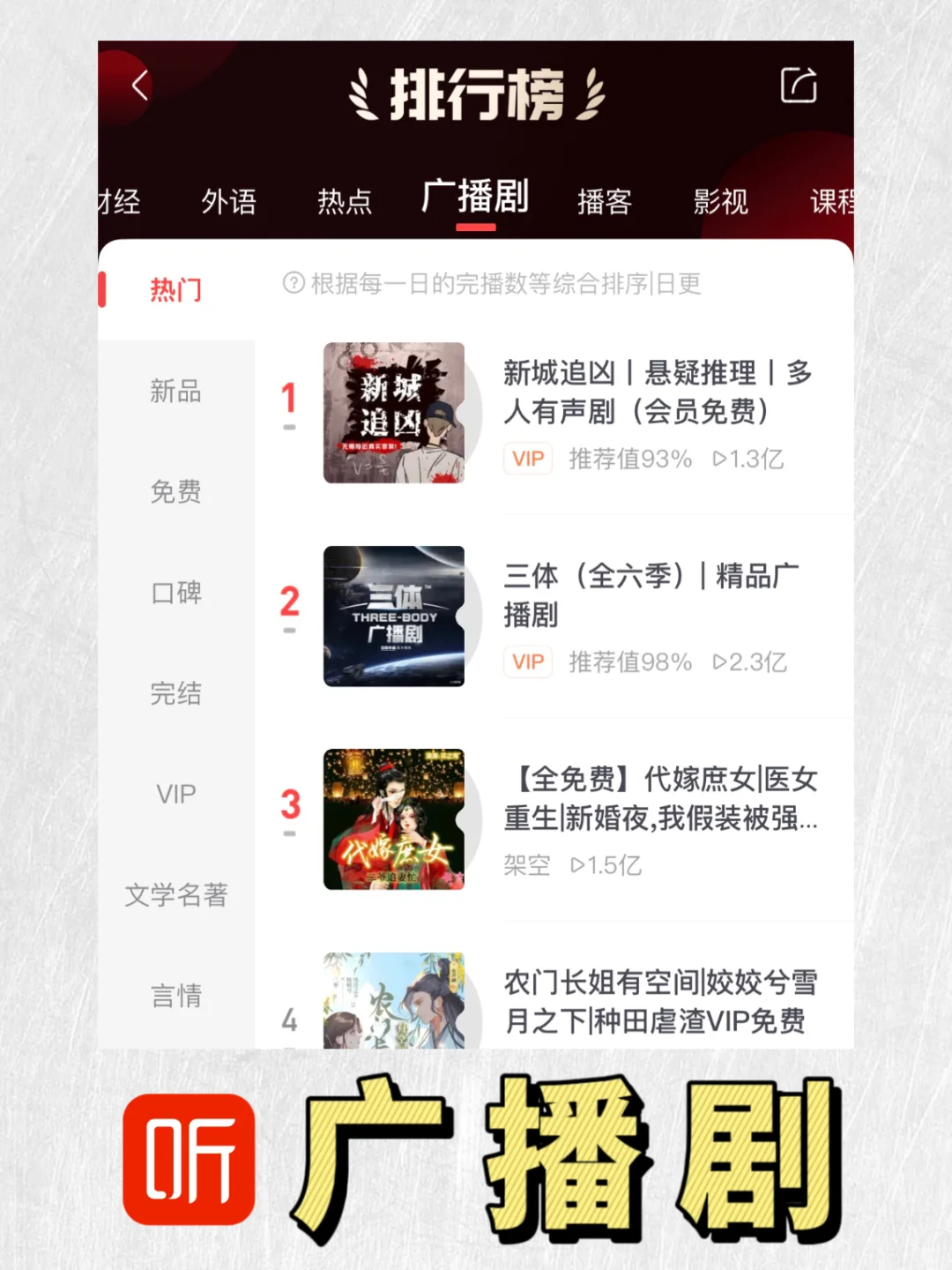 超高质量的听书神器推荐｜喜马拉雅🎧