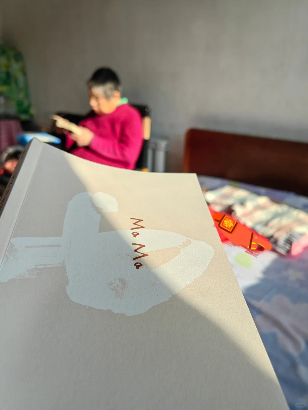 看看我姥在看啥