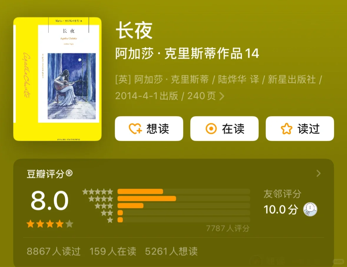 六部精品悬疑推理小说｜这也太上头了吧‼️