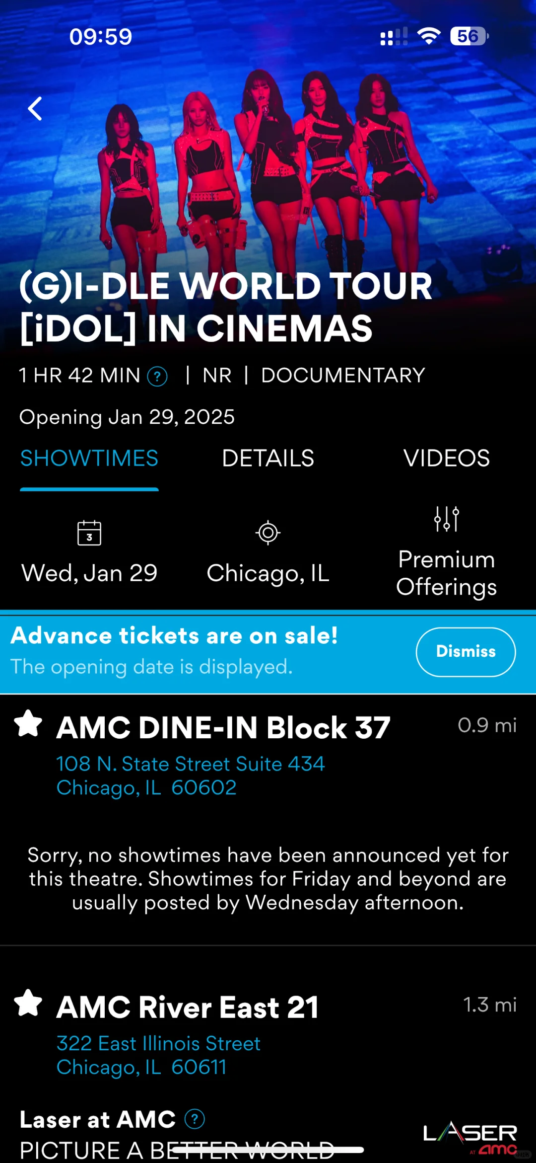 芝加哥Gidle 演唱会大电影