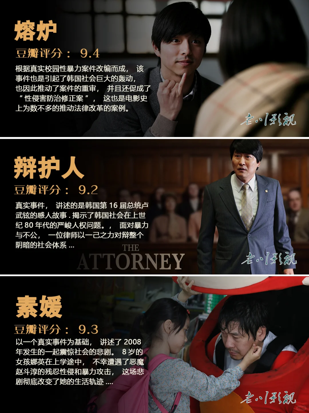 15部根据真实事件改编的韩国电影，你看过吗