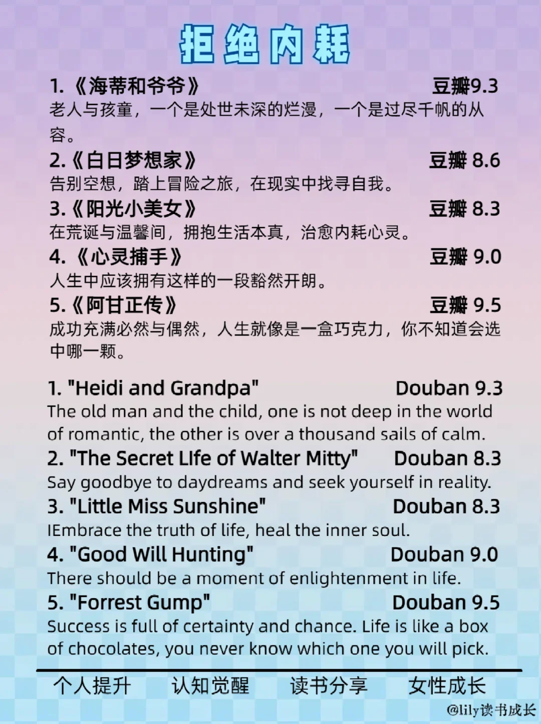 假期狂刷这50部电影|提高认知格局🎬