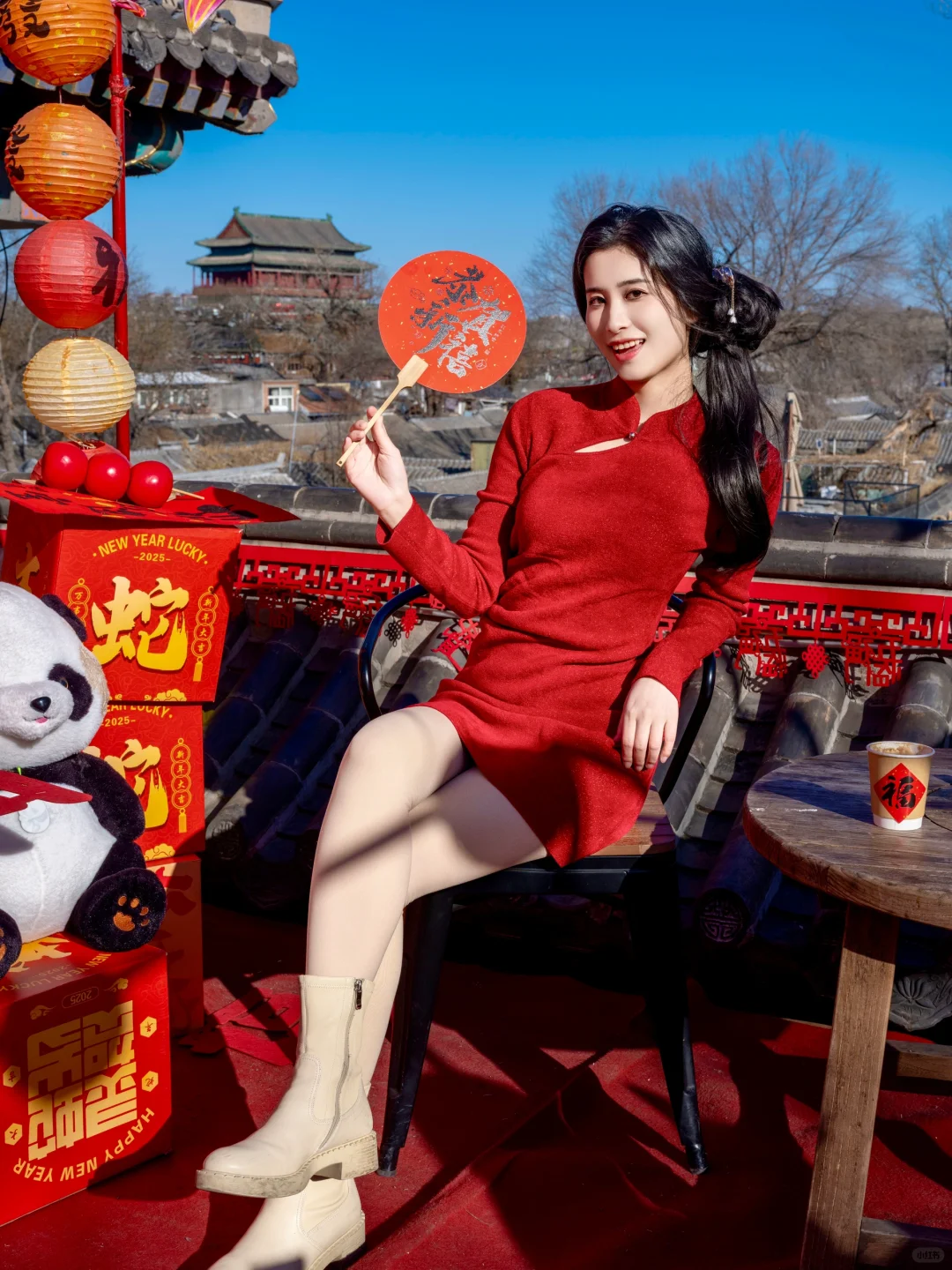 京城屋顶开启蛇年好时光🏮📸