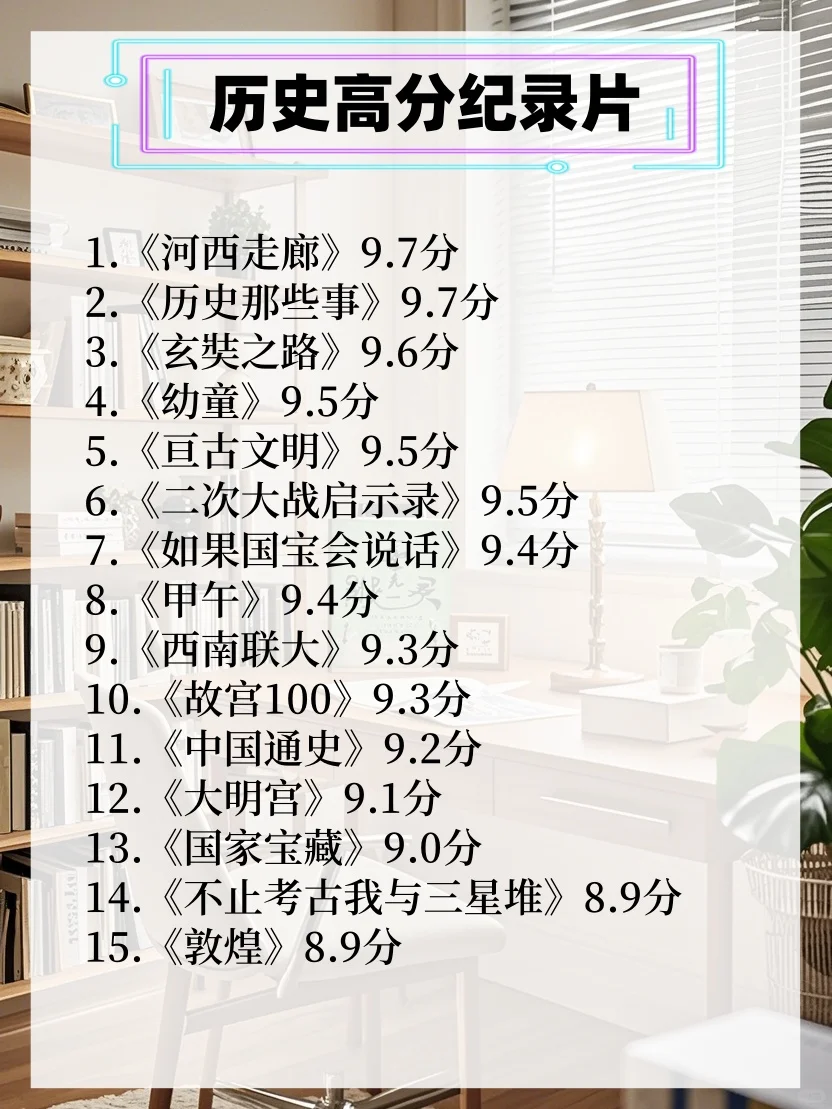 ✨📍优秀女生必看纪录片|格局炸裂!