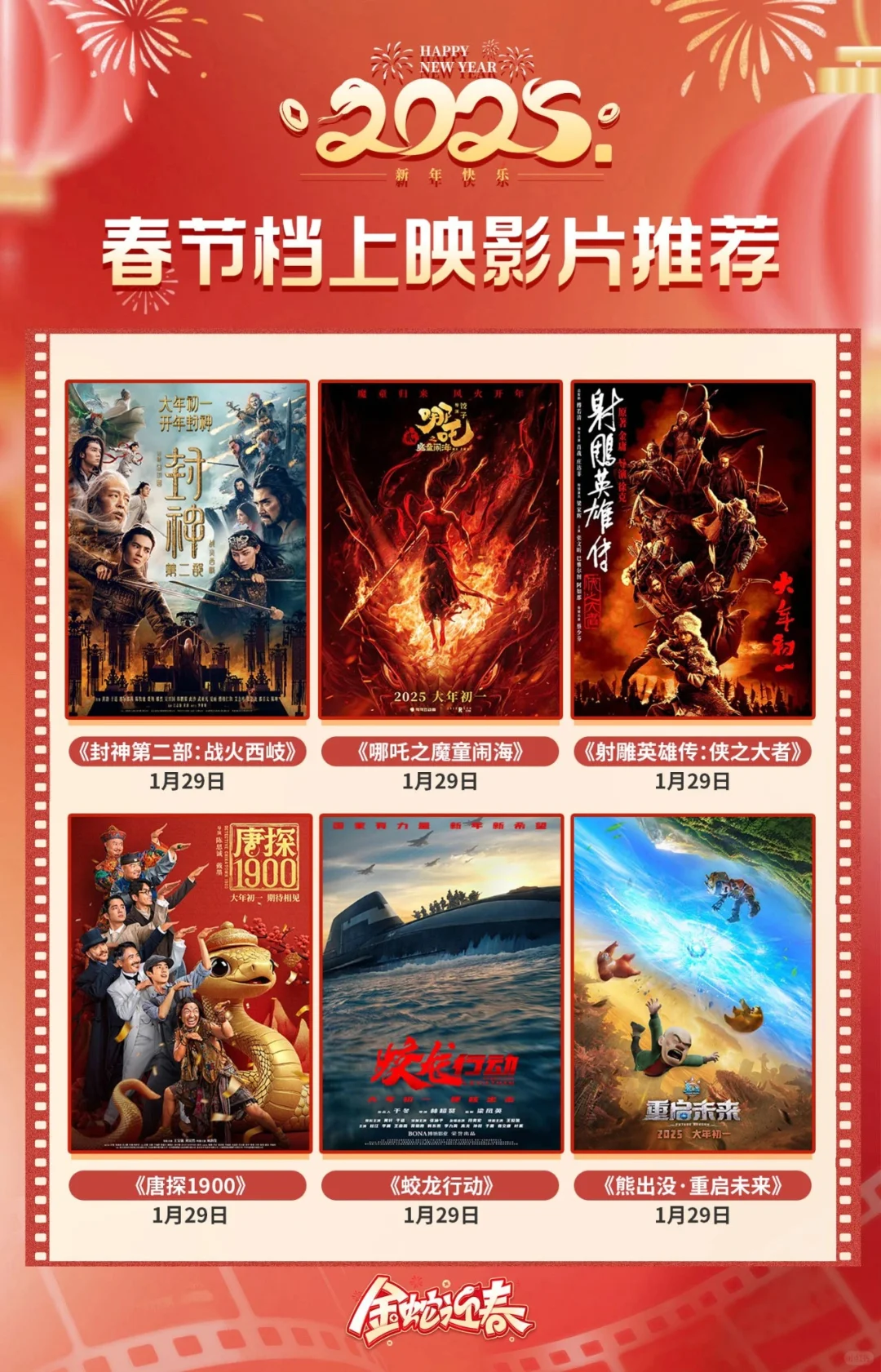 今年春节档电影，你最想看哪一部？