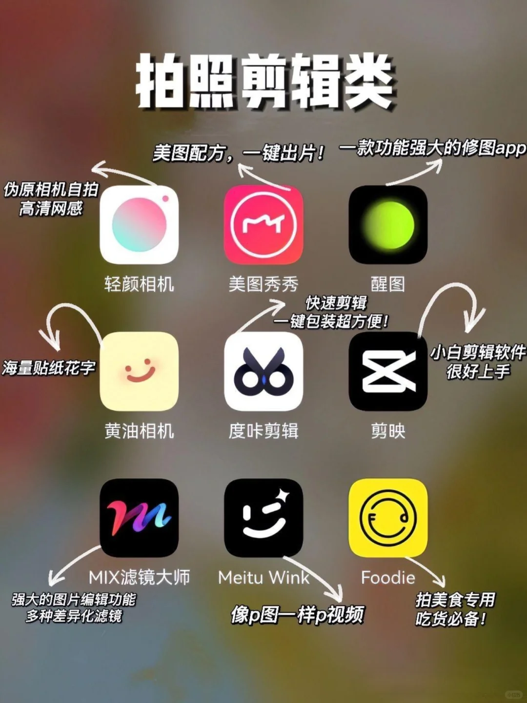 精致女生必备的app