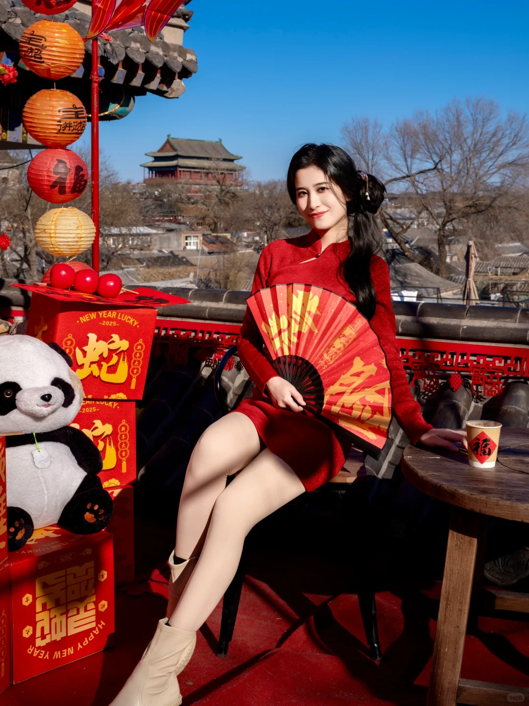 京城屋顶开启蛇年好时光🏮📸