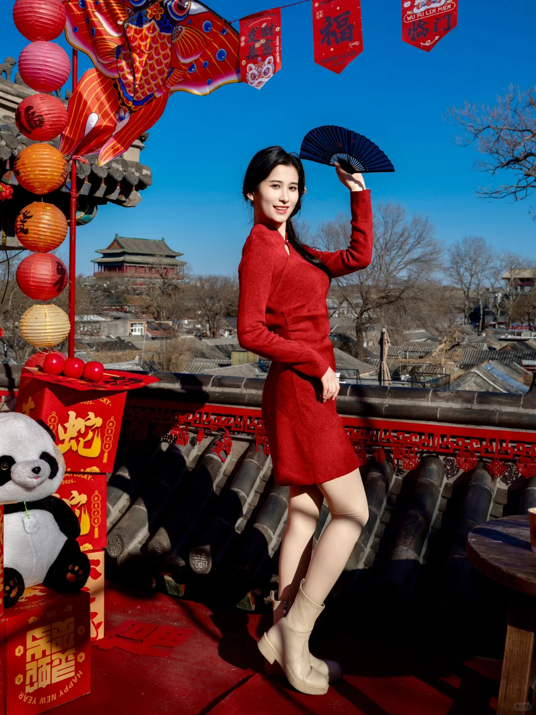 京城屋顶开启蛇年好时光🏮📸