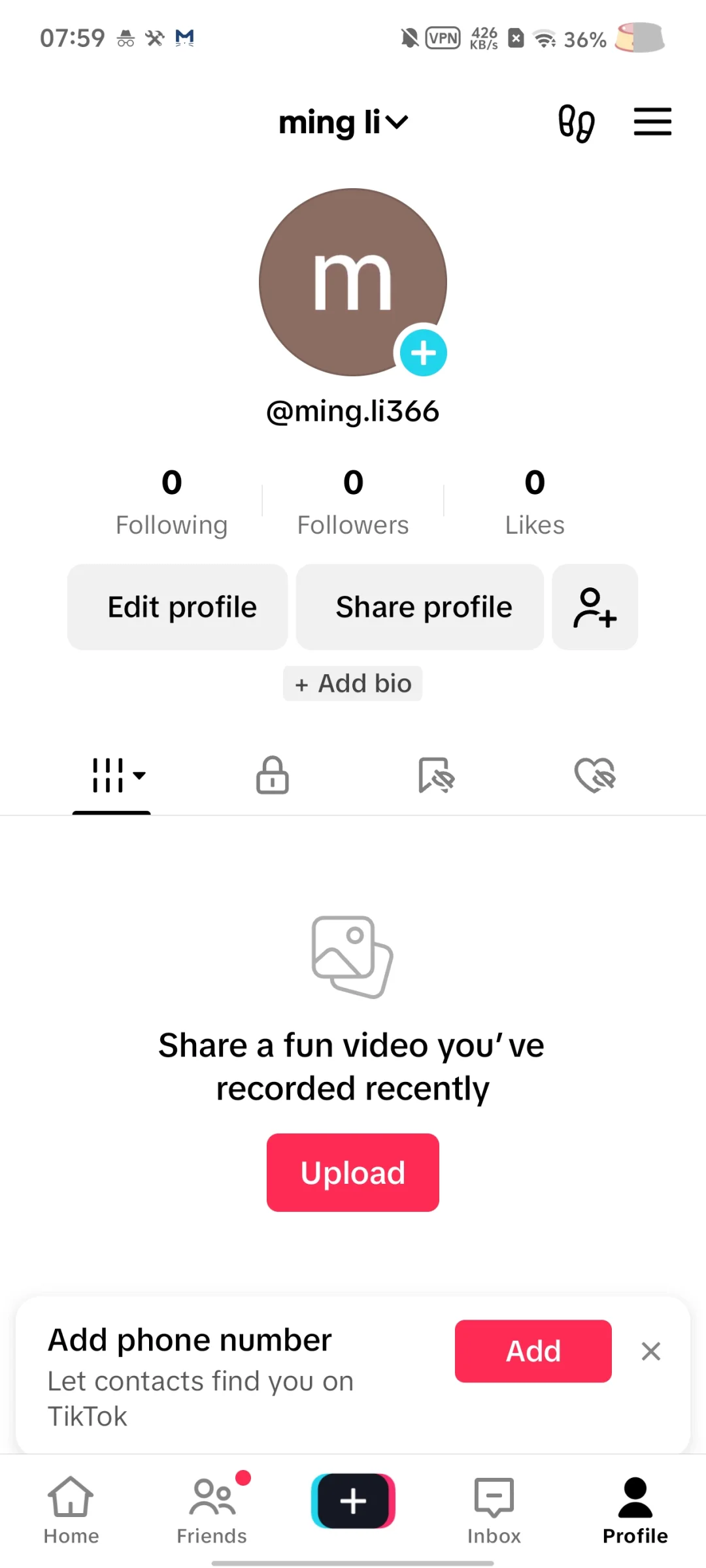 主力机 titok 成功，安卓 iqoo📱