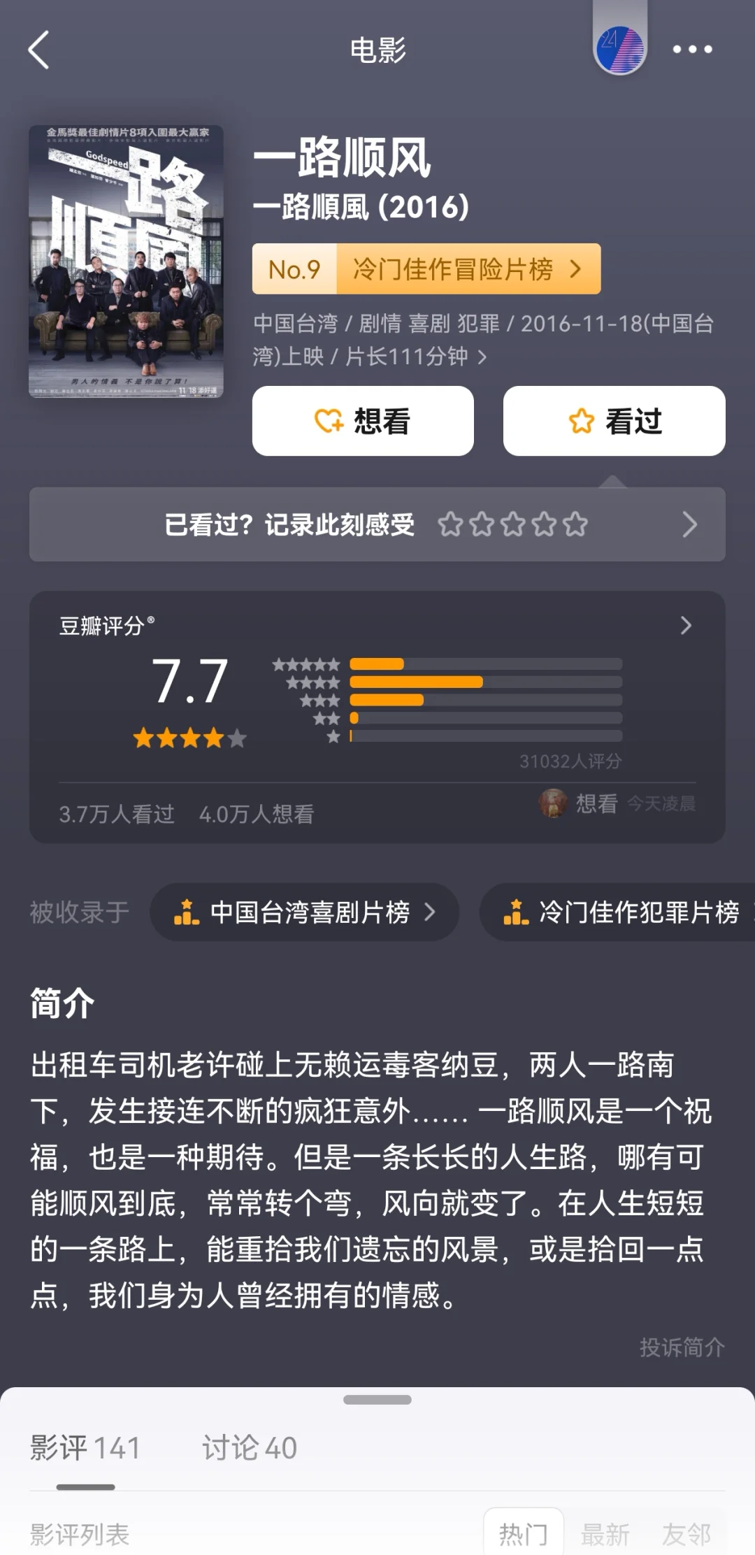 豆瓣均分8.4❗高评分冷门佳作冒险片榜❗️