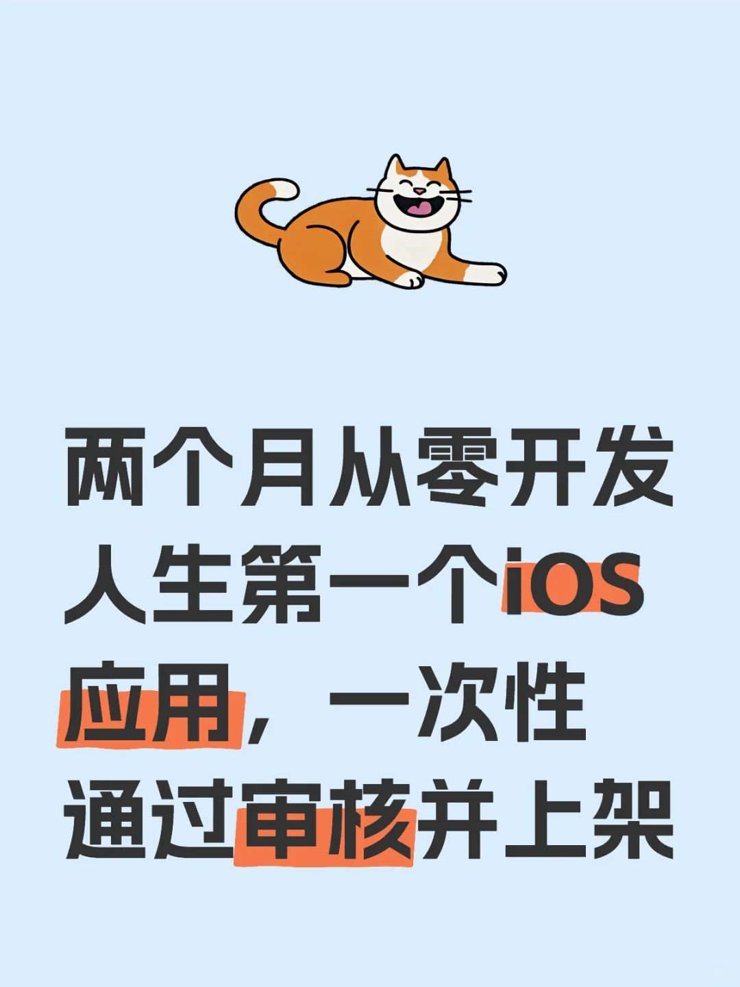 两个月从零开发人生第一个iOS应用📱