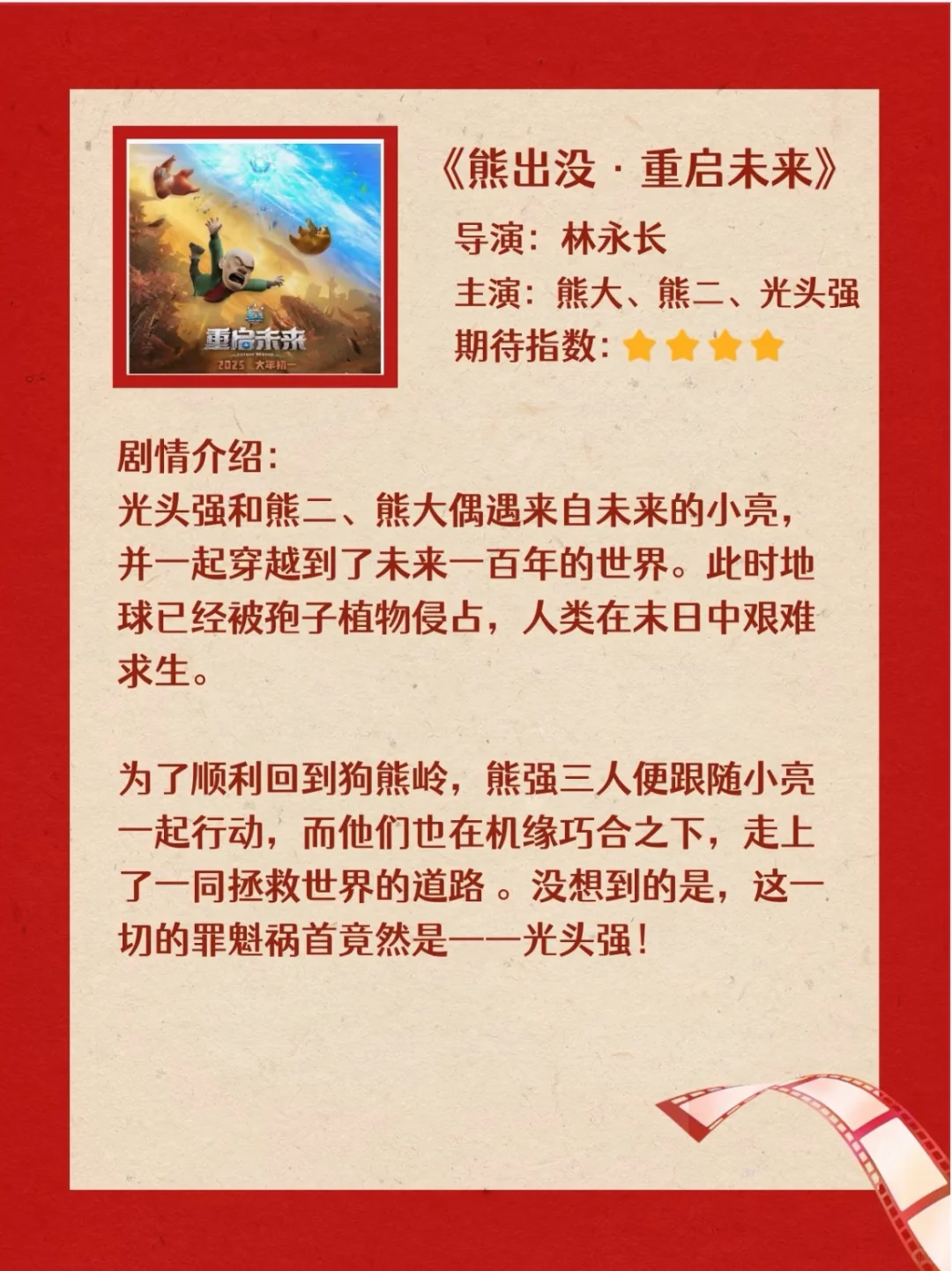 2025春节贺岁档电影🔥你最想看的是哪一部