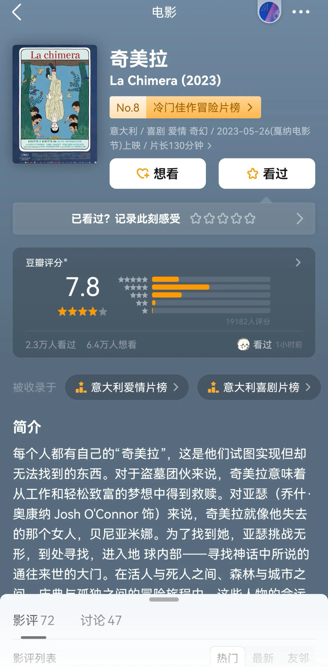 豆瓣均分8.4❗高评分冷门佳作冒险片榜❗️