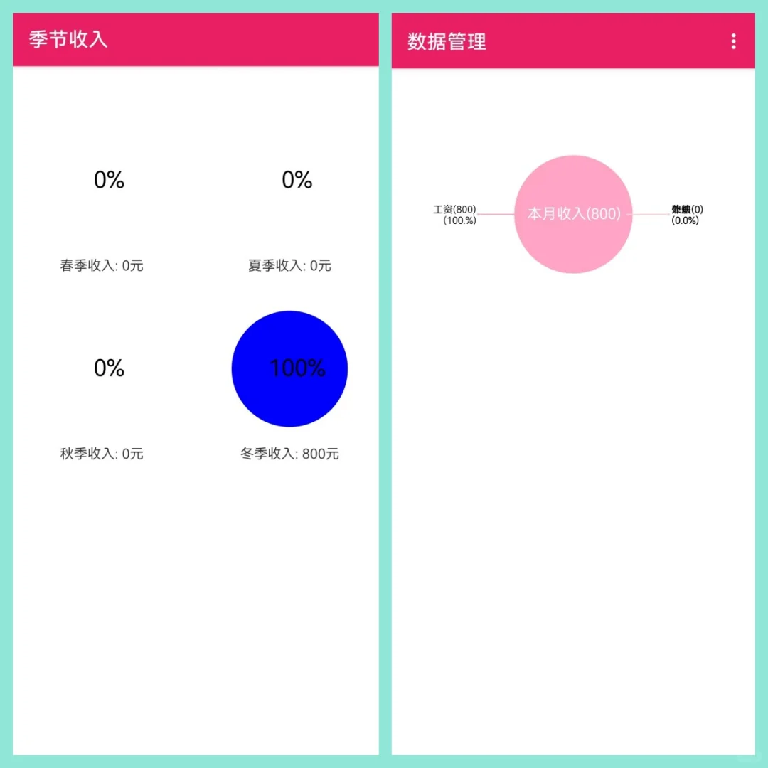 安卓Android studio大作业理财APP