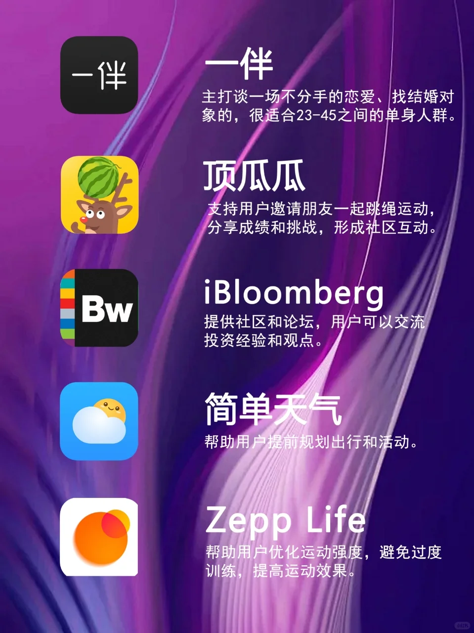 都市丽人都爱用的软件