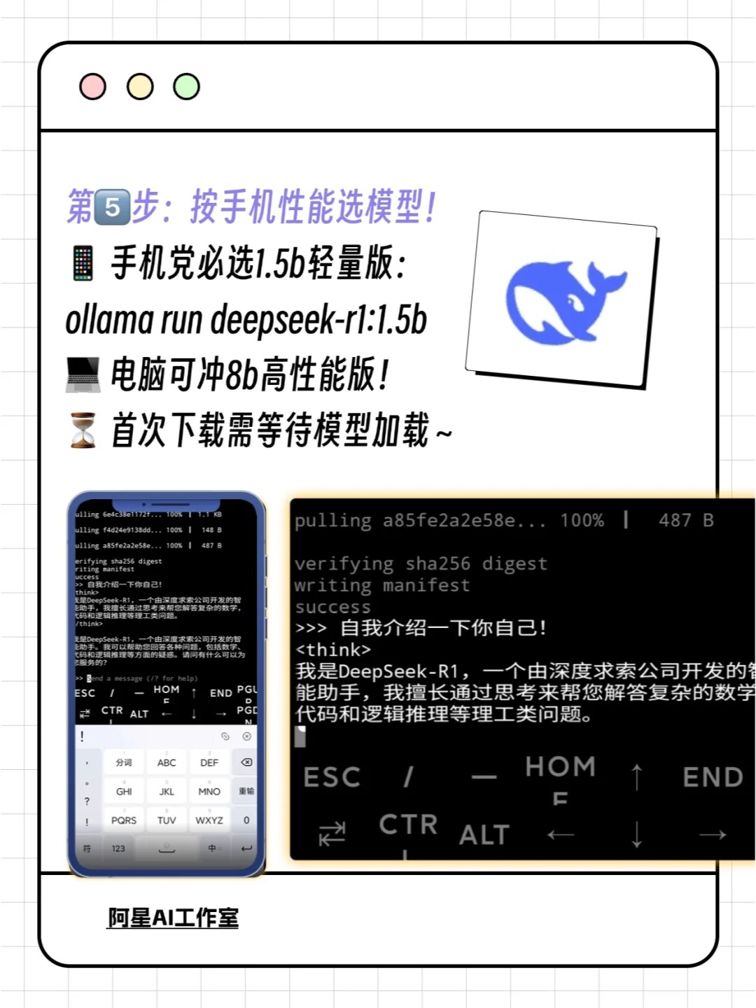 手机端部署DeepSeek R1！手把手教你5步搞定