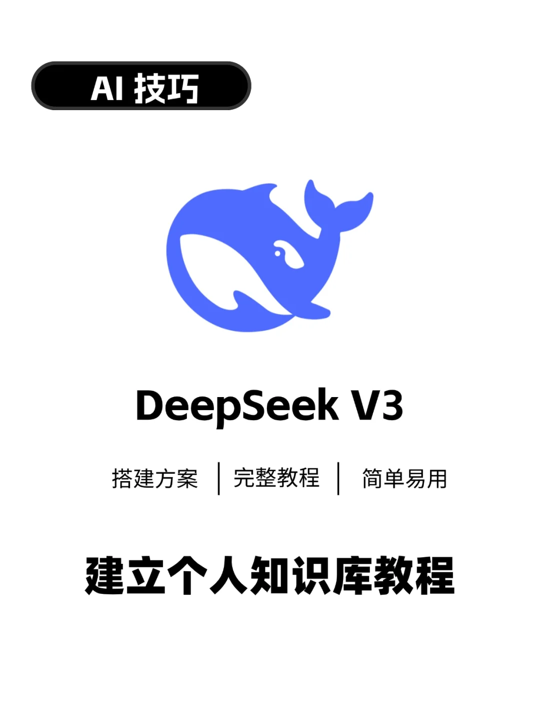 手把手教会你使用DeepSeek建立个人知识库