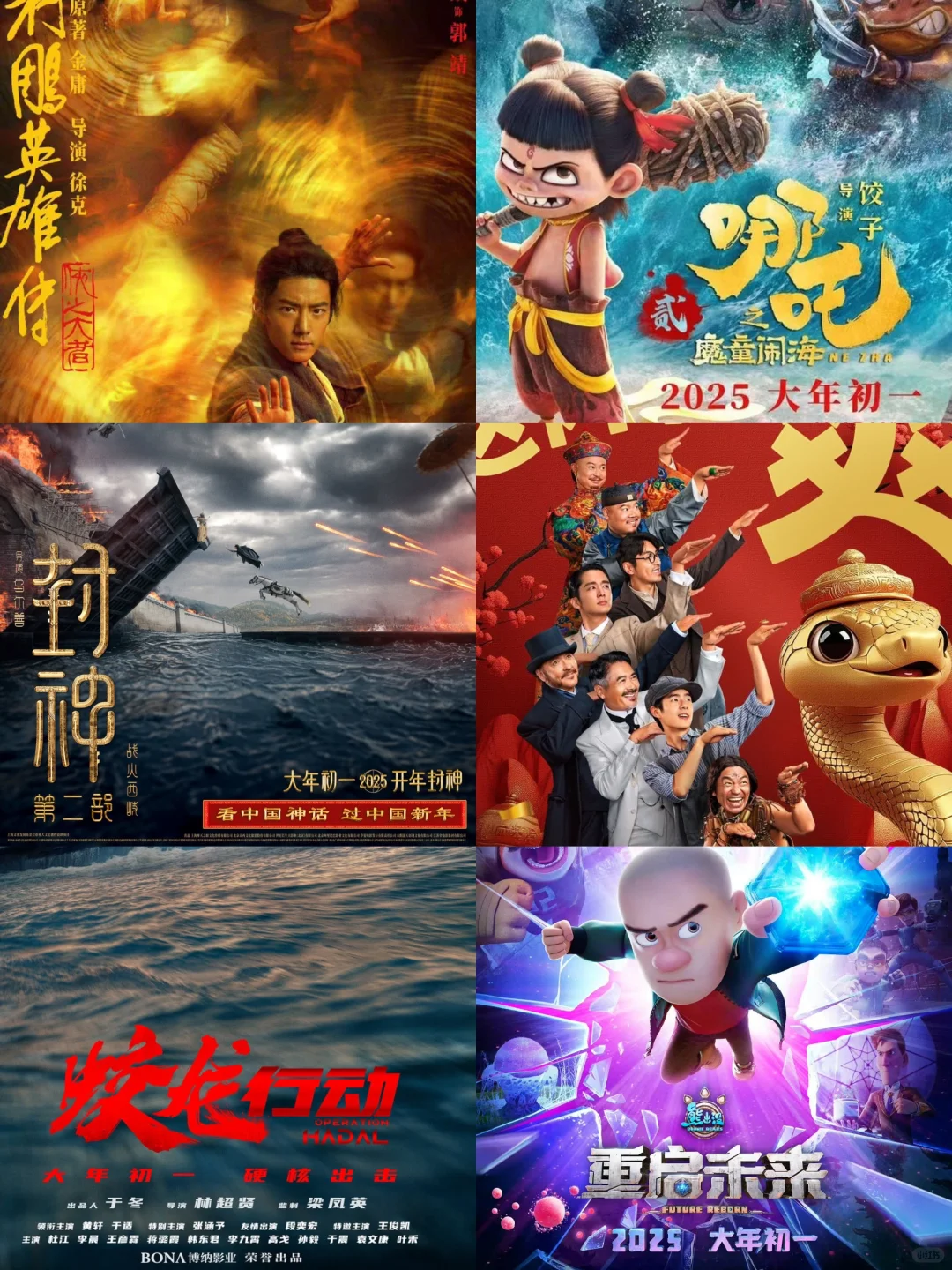 春节期间上映的电影，你看了哪一部？