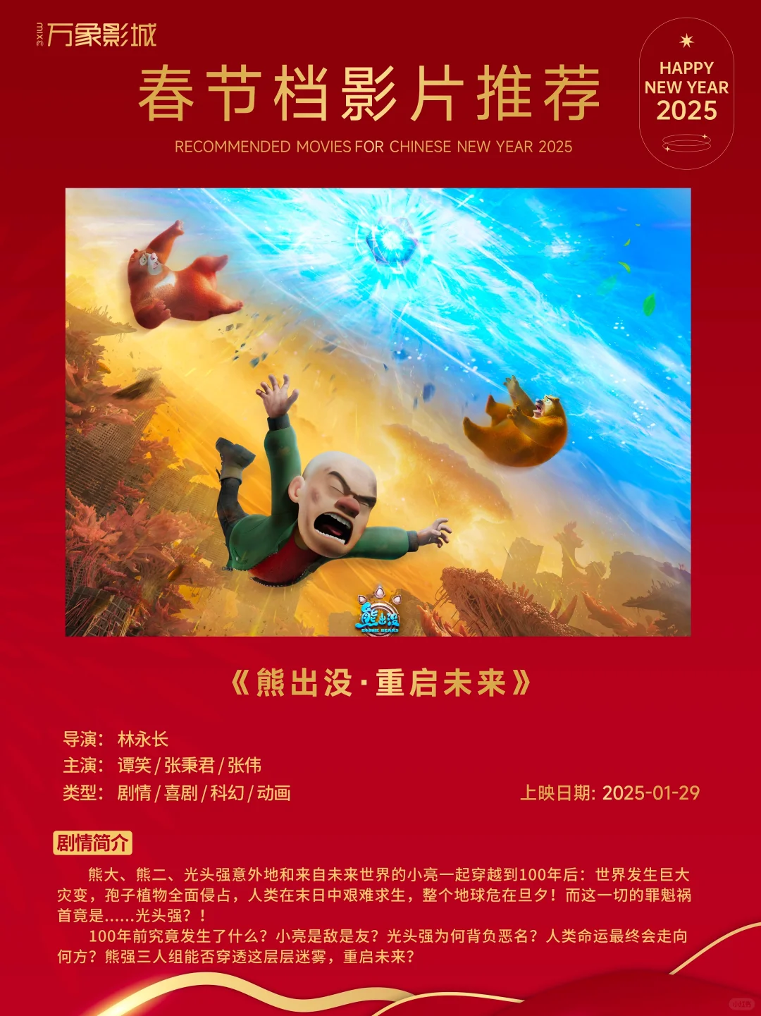 25年史上最强春节档电影真的是神仙打架吧！