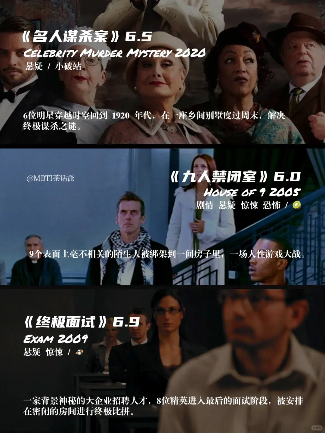 推理迷必看！暴风雪山庄电影推荐