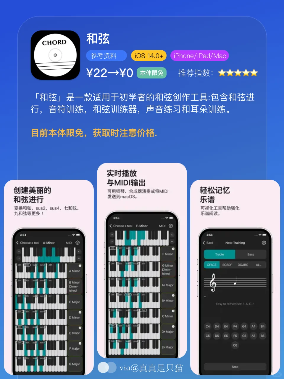 App Store今日限免｜¥282→¥0｜白嫖！