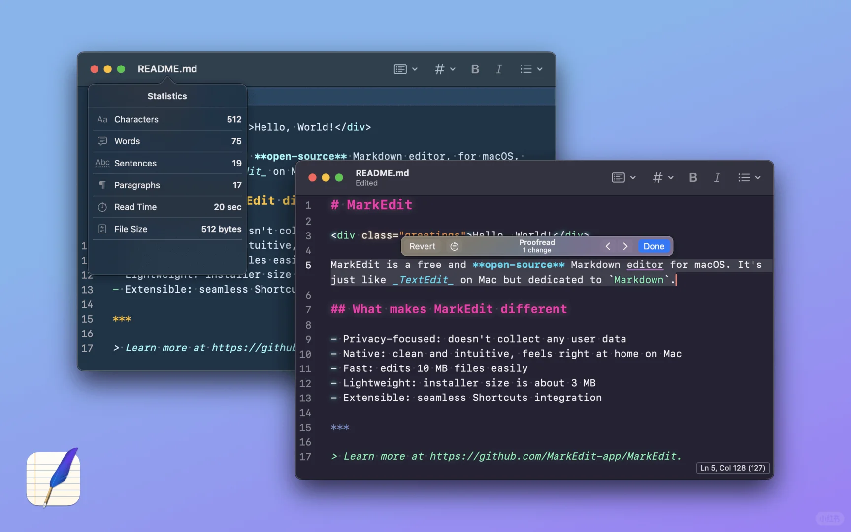 1.7K Star！仅 2.3M 高颜值 Markdown 神器