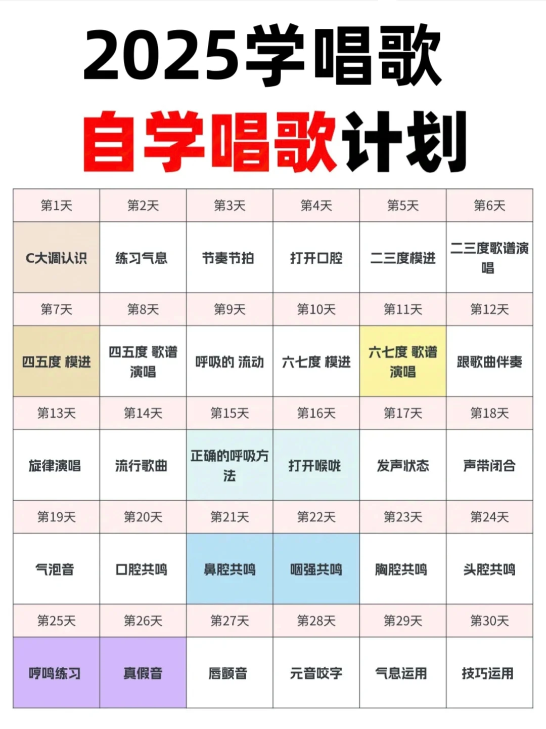 偷偷背下来，你的唱歌会很🐮