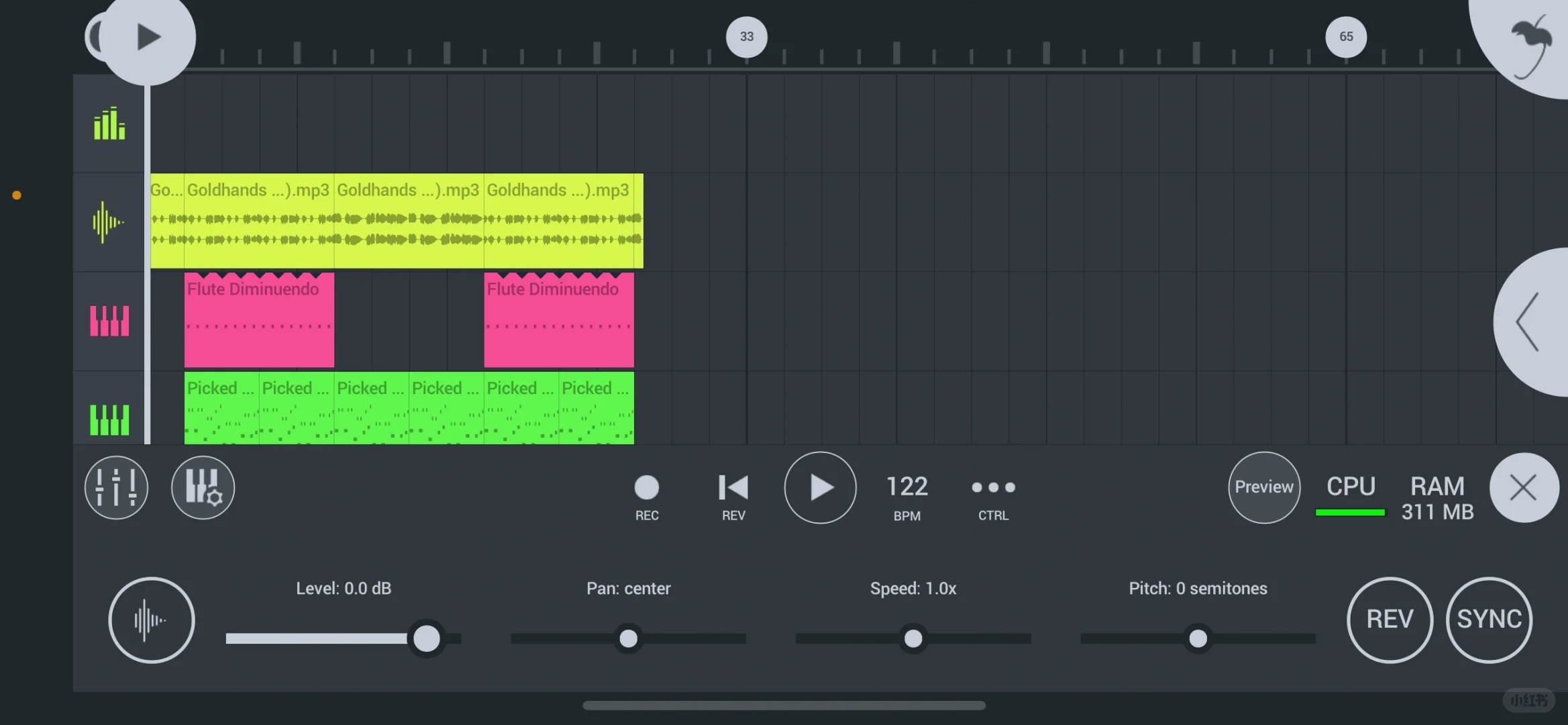 手机进行编曲混音🤔Fl studio mobile来啦！