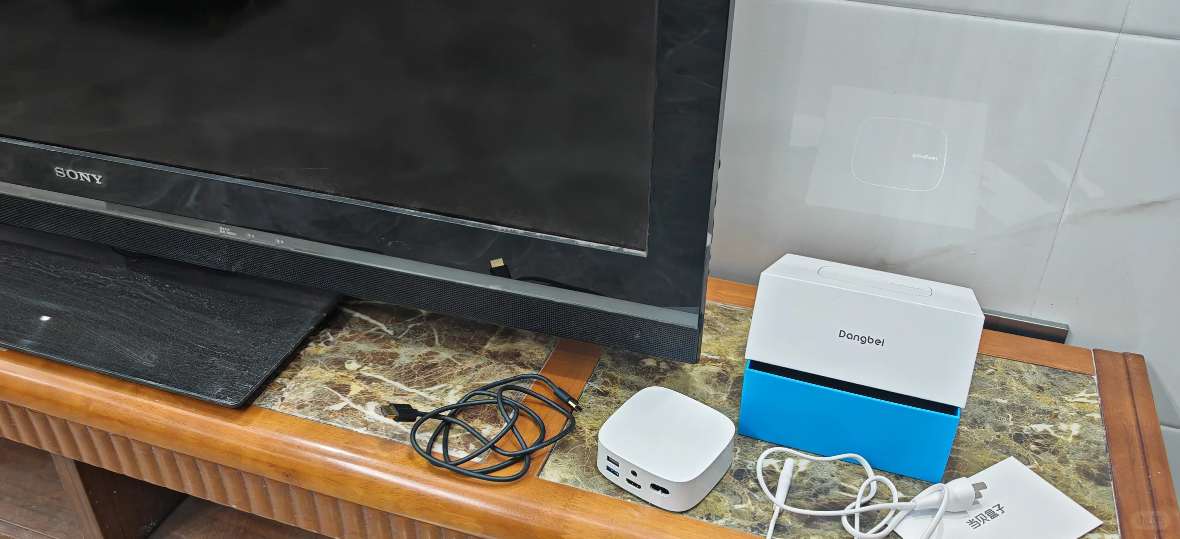 当贝盒子H3使用体验,顺带盘活了老电视Sony
