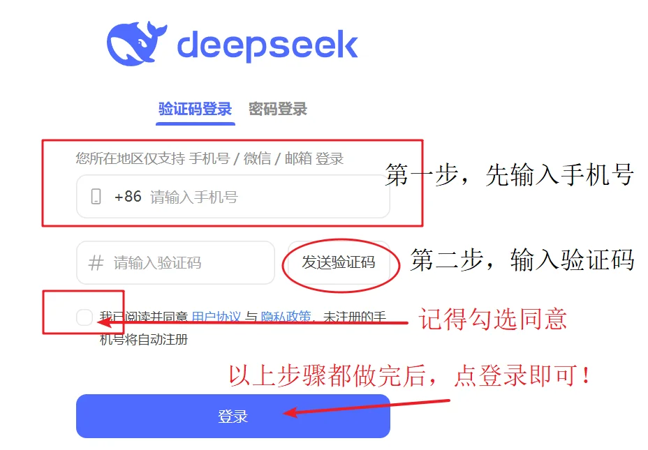 电脑如何登录并使用DeepSeek？保姆级教学！