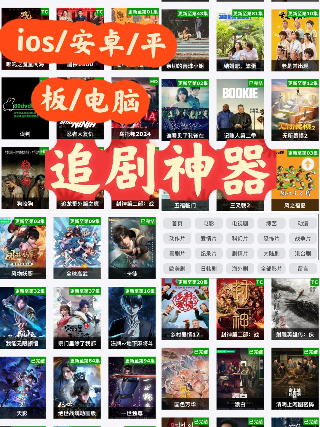 不允许你还不知道这个追剧神器！基本都🉑用