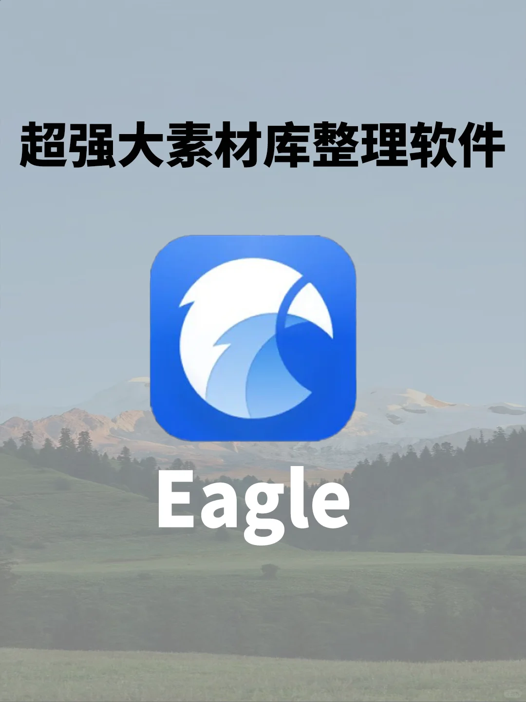超强大素材库整理软件🦅Eagle