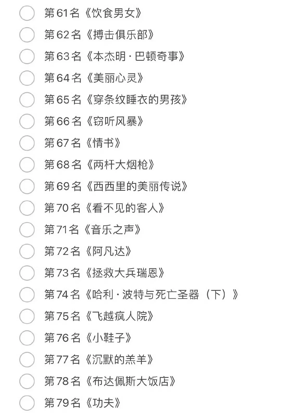 码住值得二刷的电影🎬